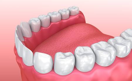 66754797 mouth gum and teeth medically accurate tooth 3d illustration