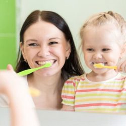 how to brush childs teeth