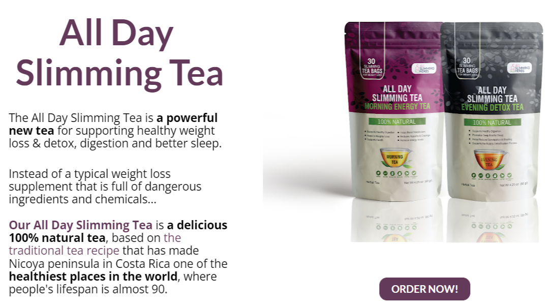all day slimming tea from costa rica reviews