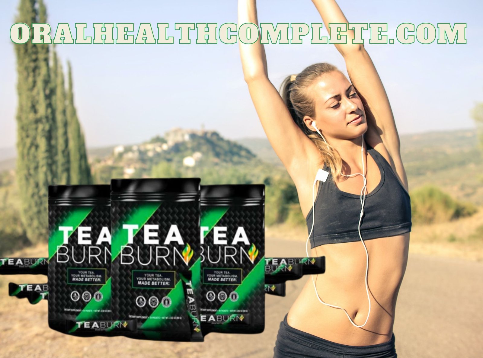tea burn weight loss powder packets compressed