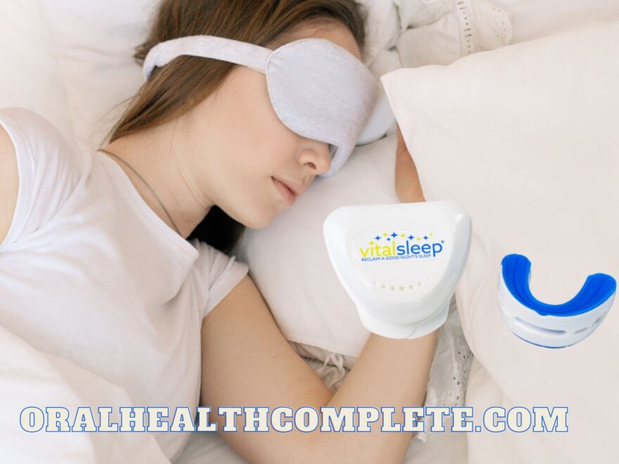 vitalsleep mouthpiece for sleep apnea compressed