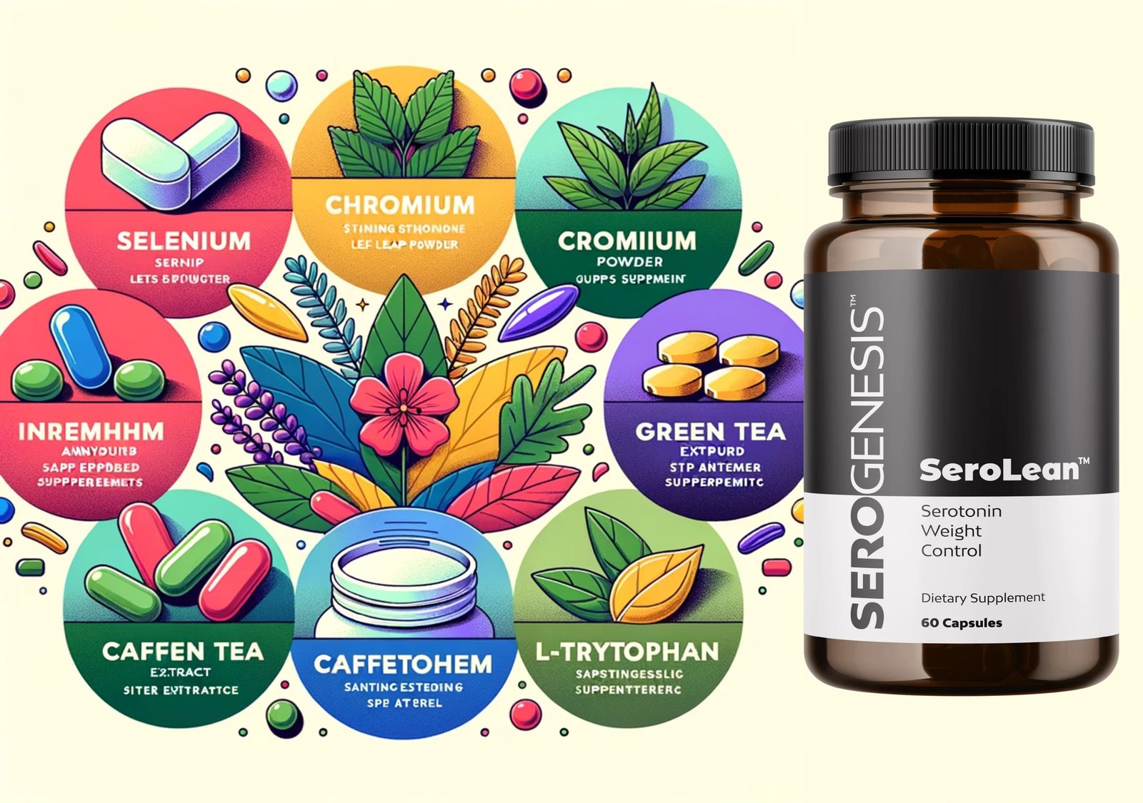 Serolean Supplement Ingredients, Side Effects  compressed
