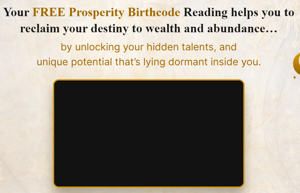 prosperity birth code reading reviews 2023