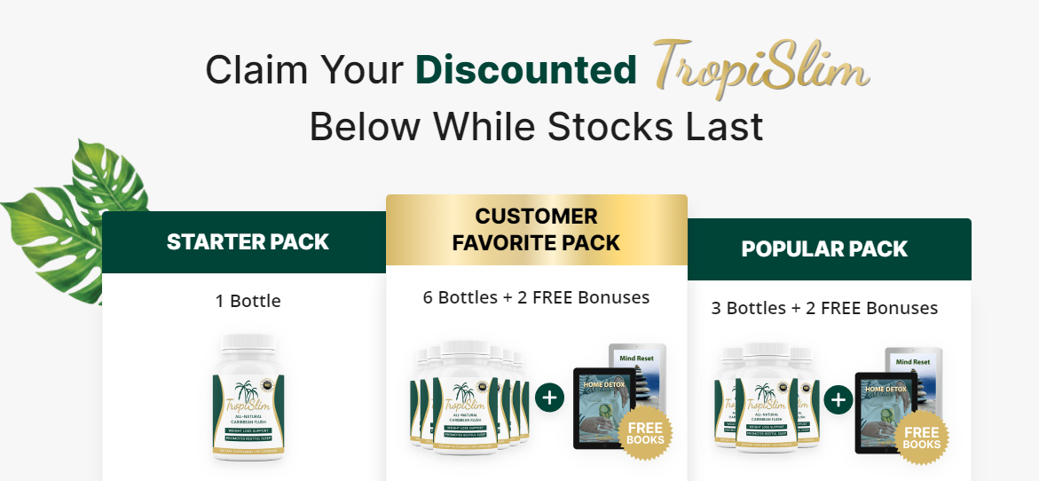 tropislim weight loss supplement