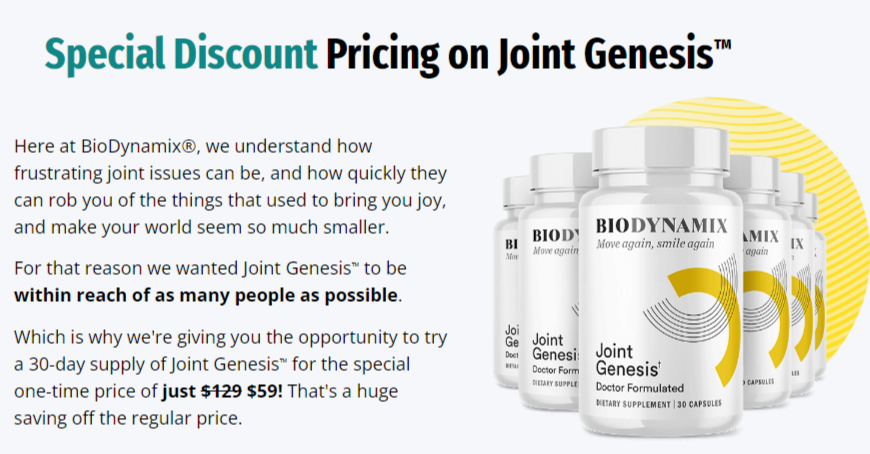 biodynamix joint genesis scam