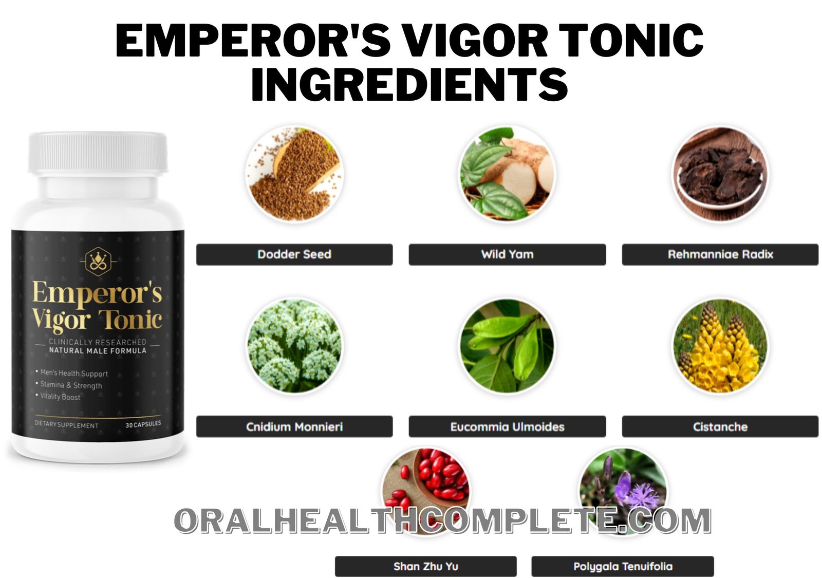 emperor's vigor tonic ingredients compressed