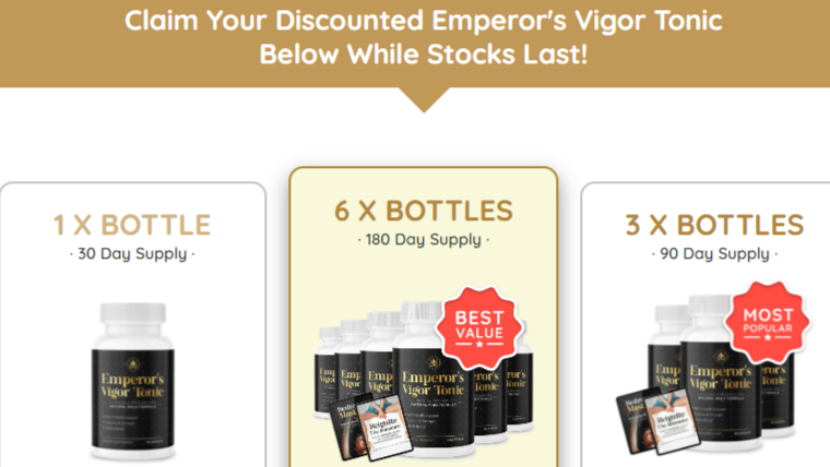 emperor's vigor tonic supplement