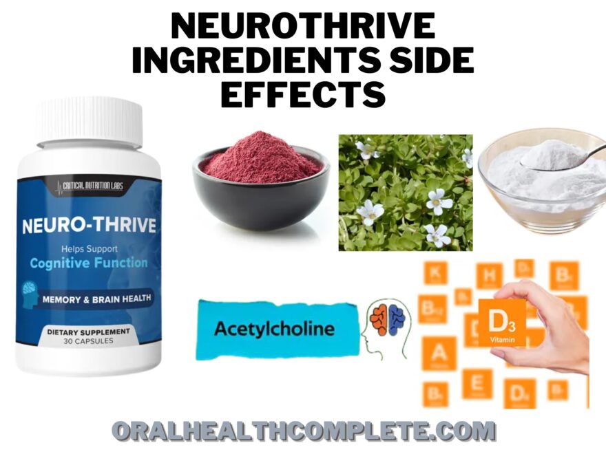 neurothrive ingredients Side effects compressed