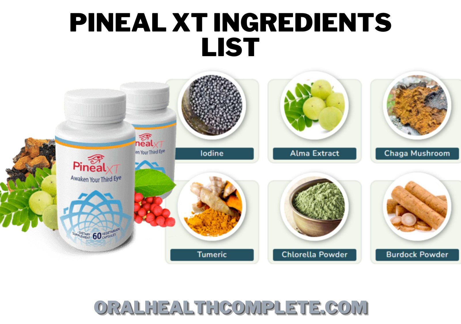 pineal xt ingredients list side effects compressed