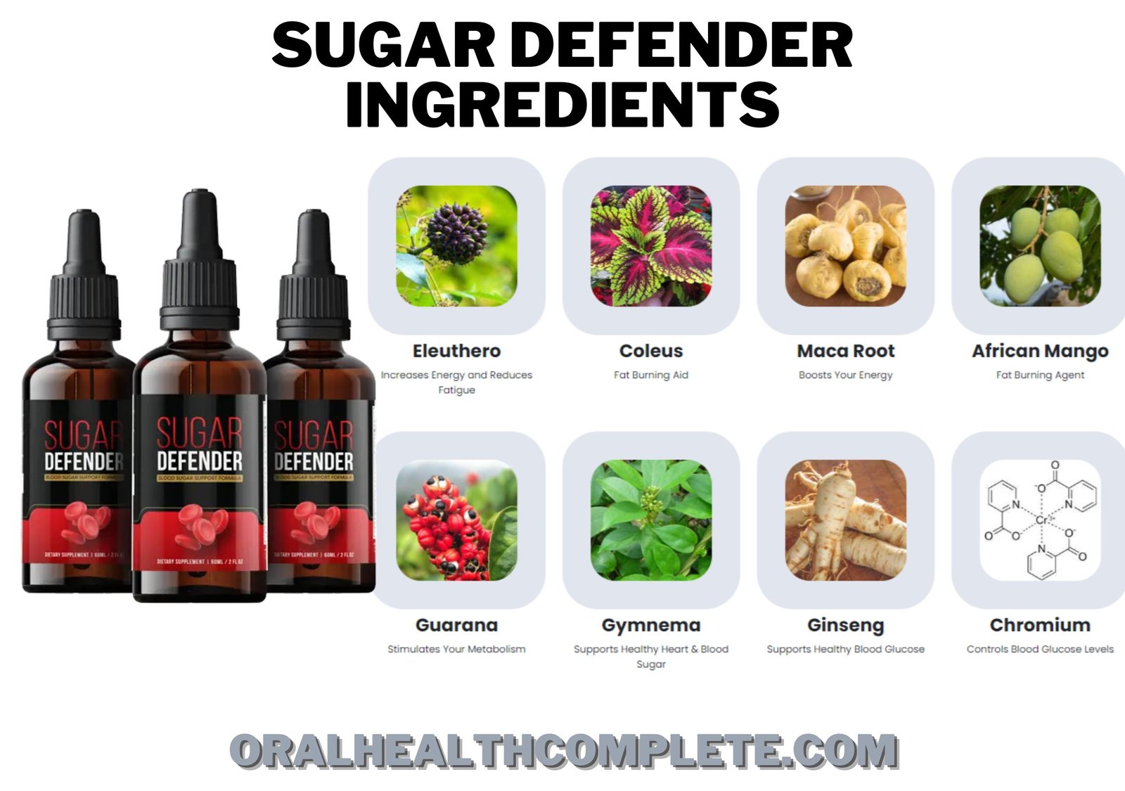 sugar defender ingredients compressed