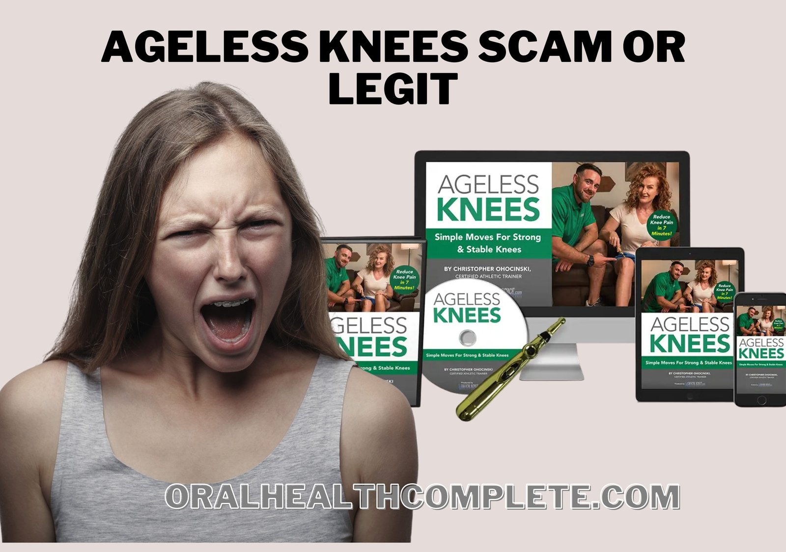 ageless knees scam or legit compressed