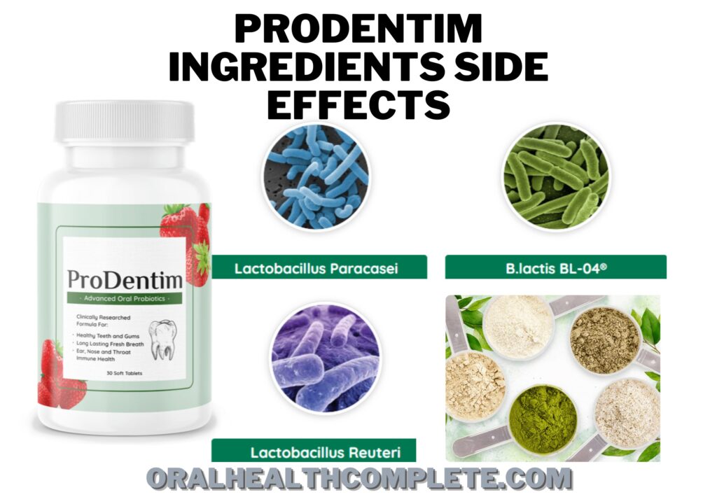 prodentim ingredients side effects compressed