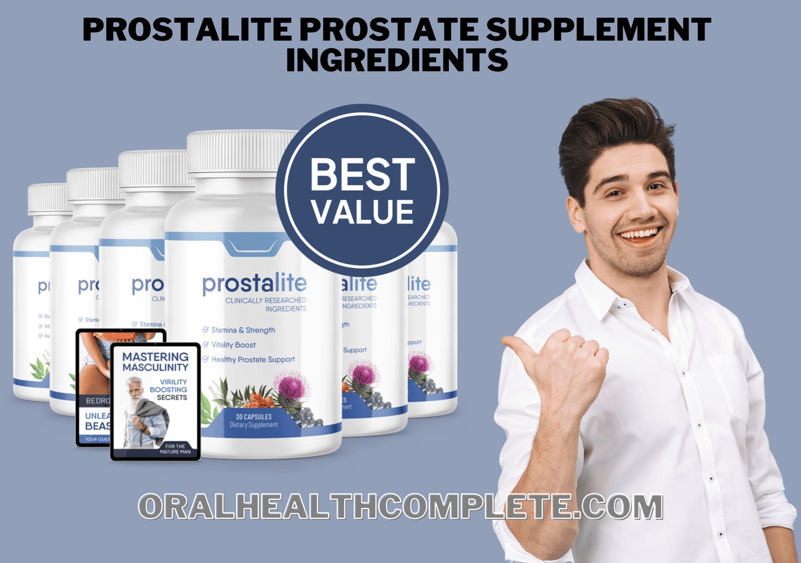 Prostalite Prostate supplement ingredients