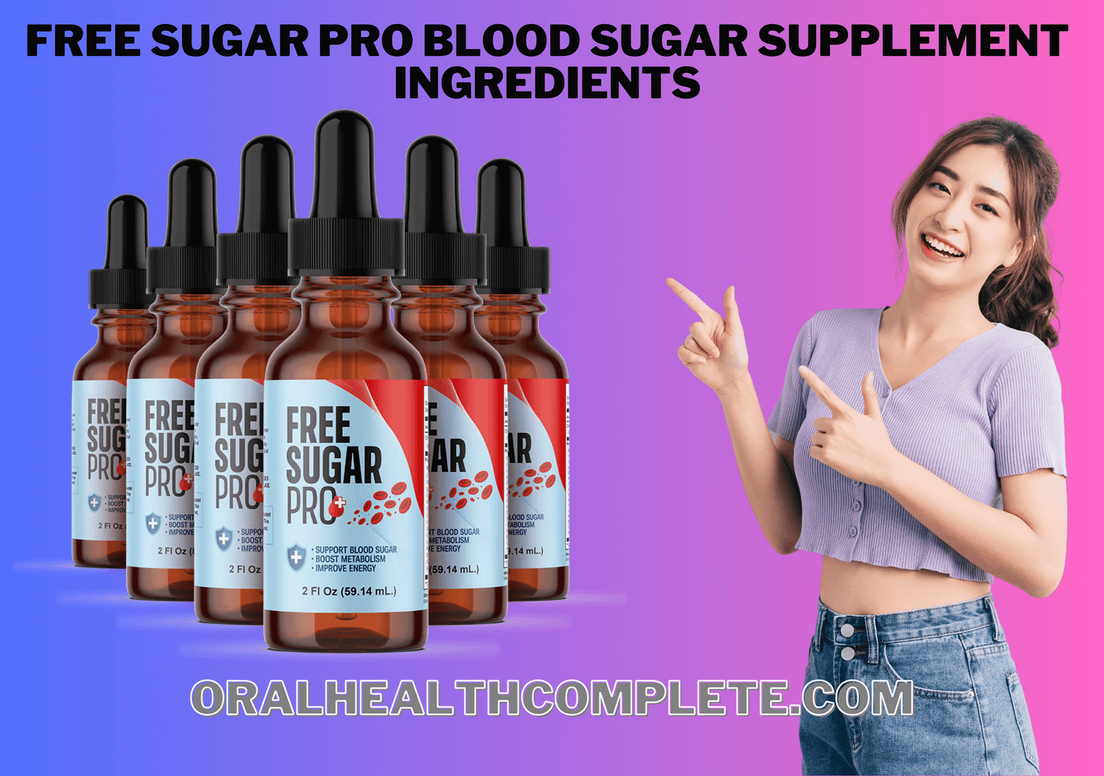 free sugar pro Blood Sugar supplement ingredients