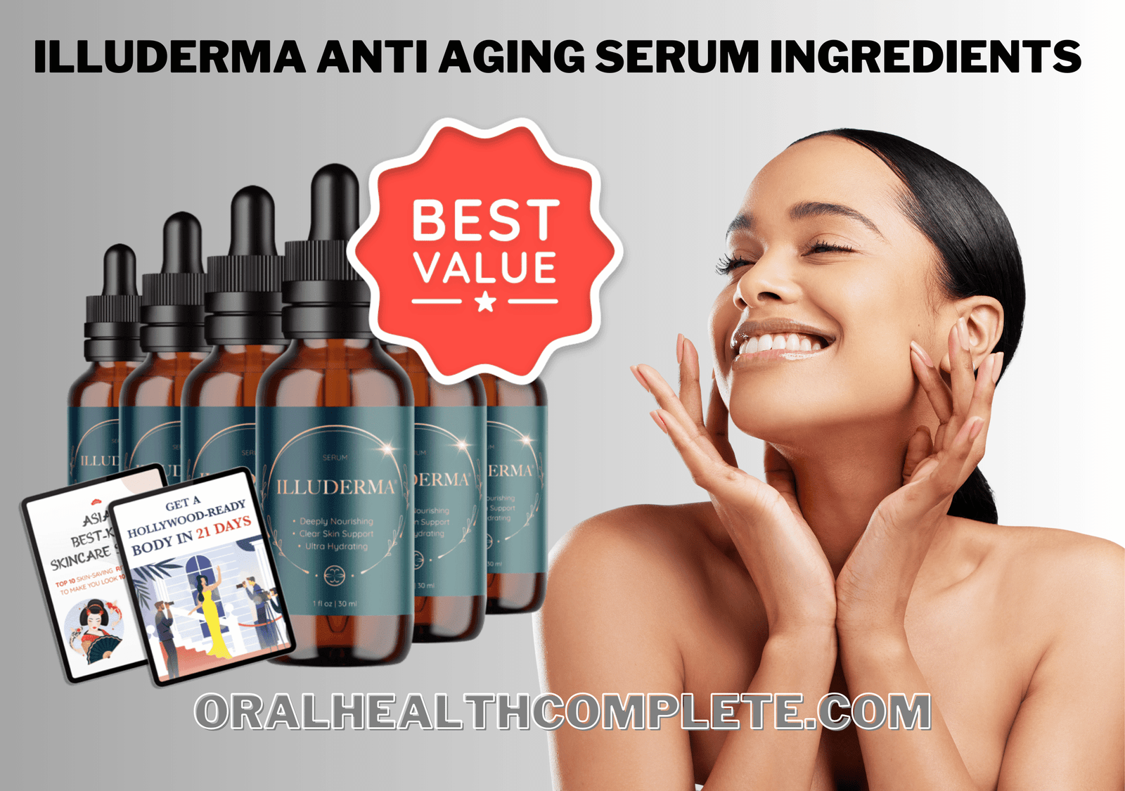 illuderma anti aging serum ingredients