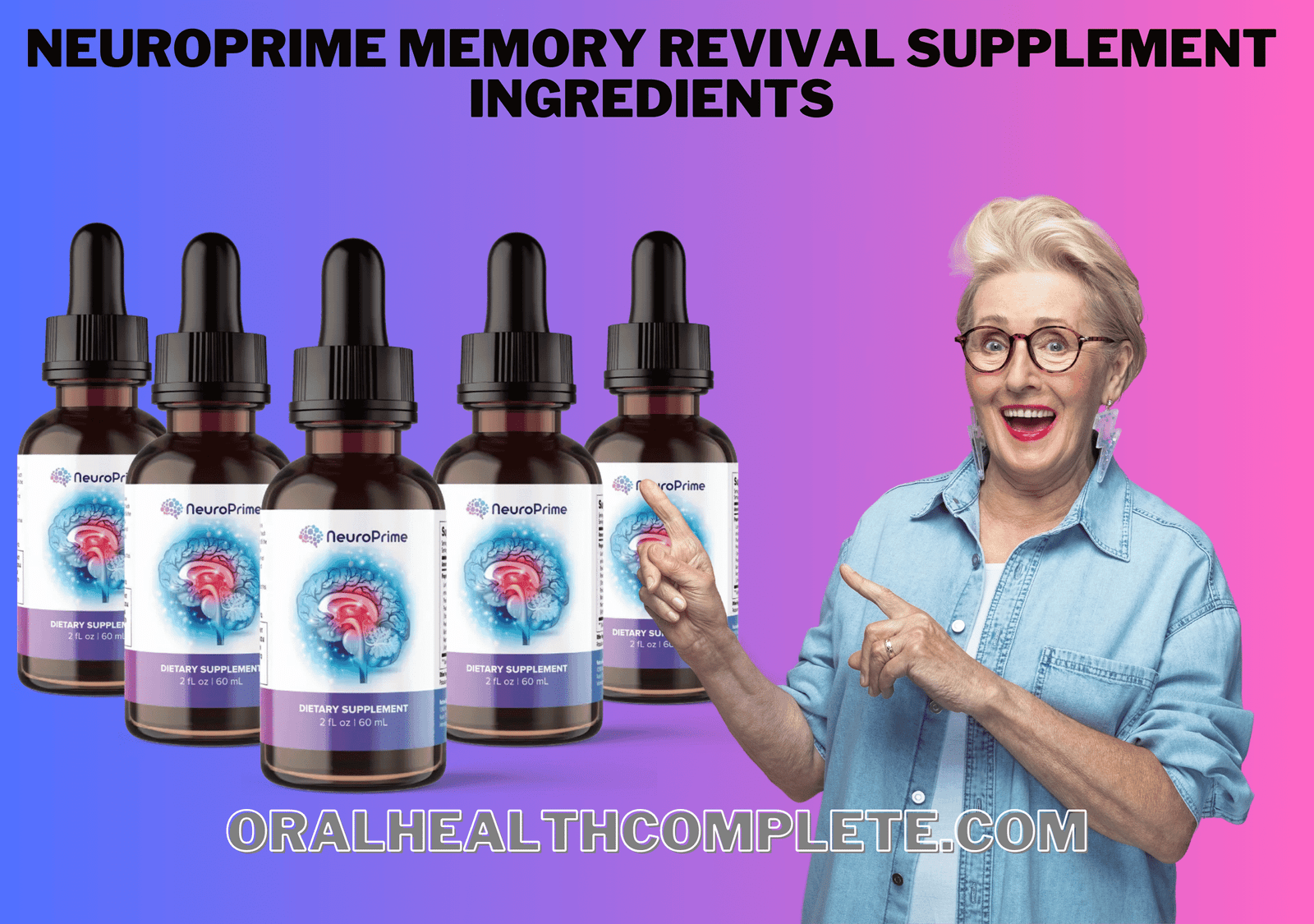 neuroprime Memory Revival supplement ingredients