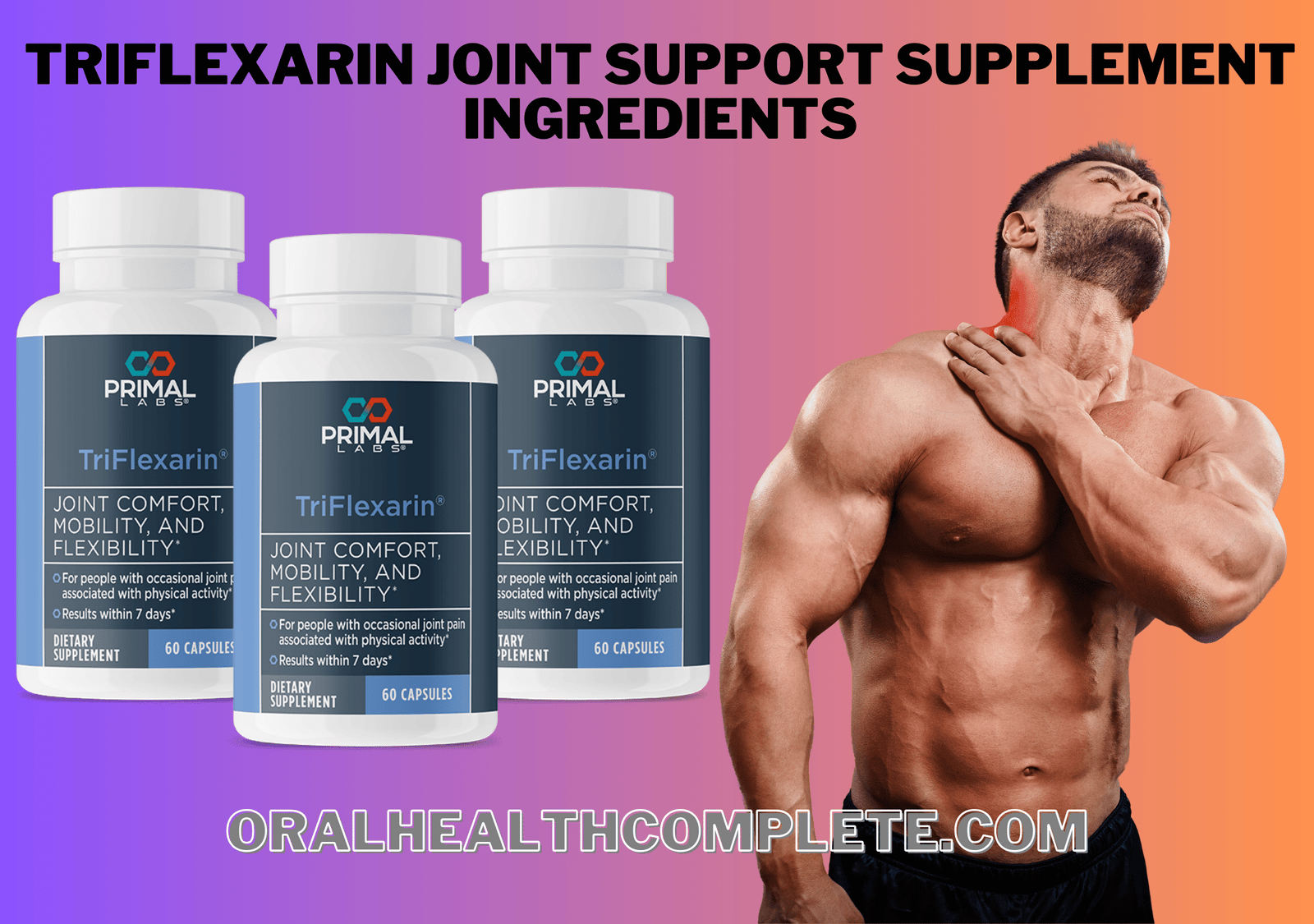 triflexarin joint support supplement ingredients