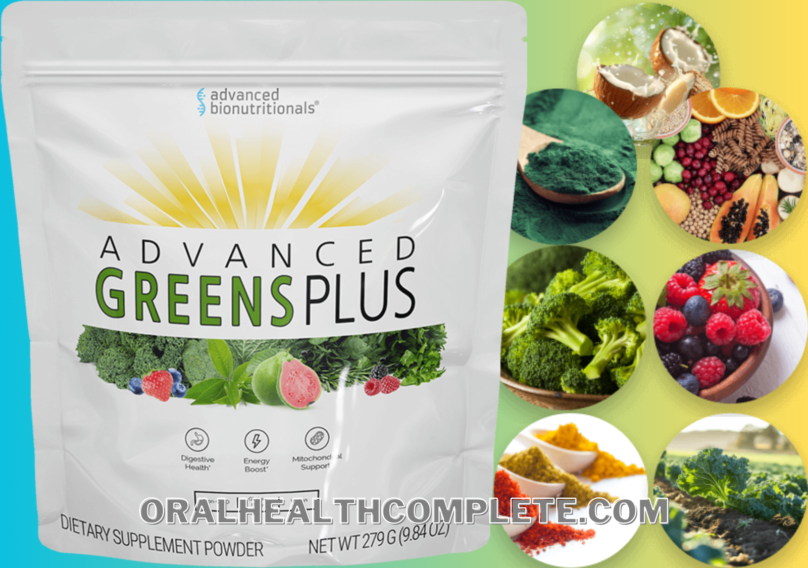 Advanced Greens Plus supplement ingredients