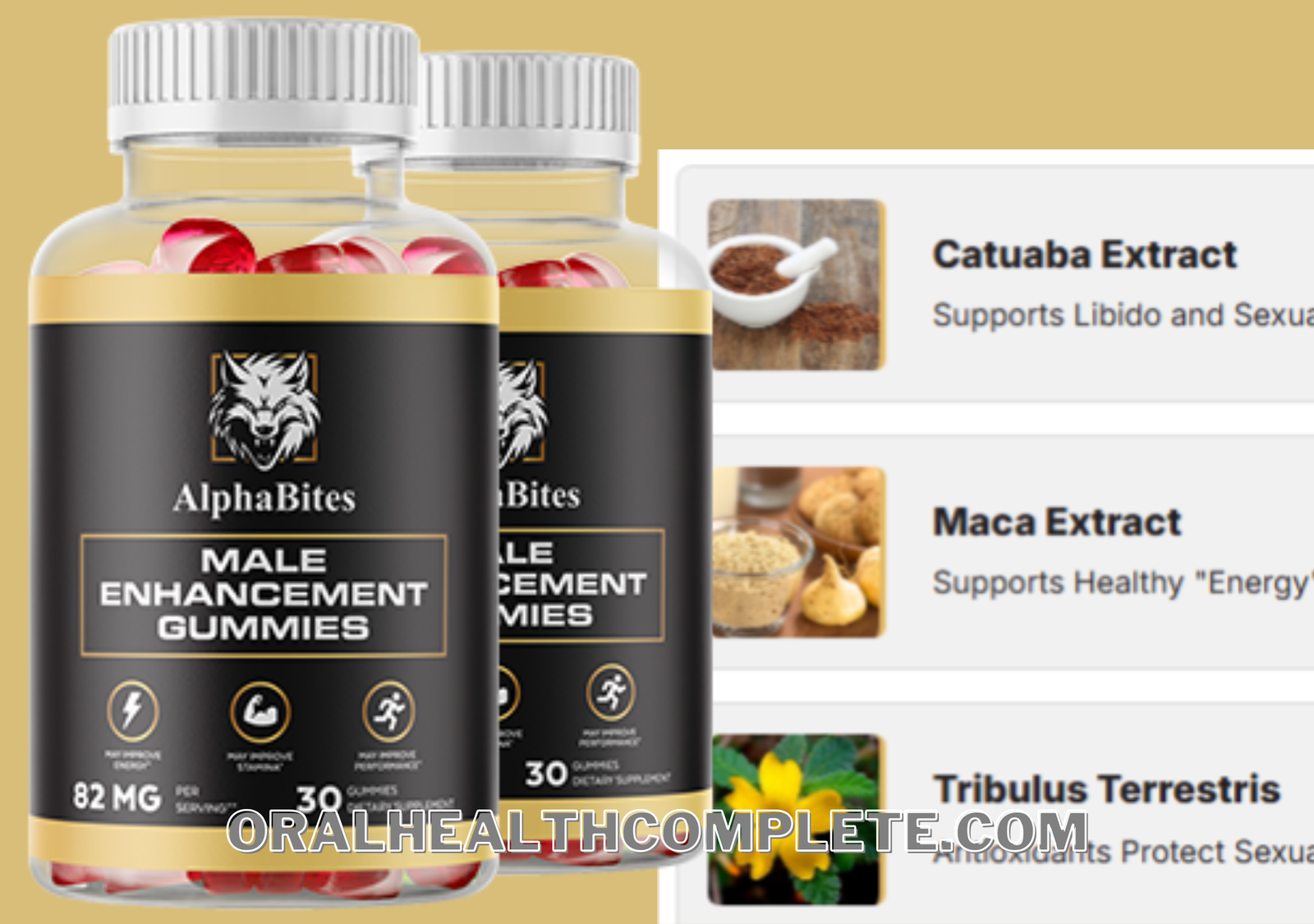 AlphaBites supplement ingredients