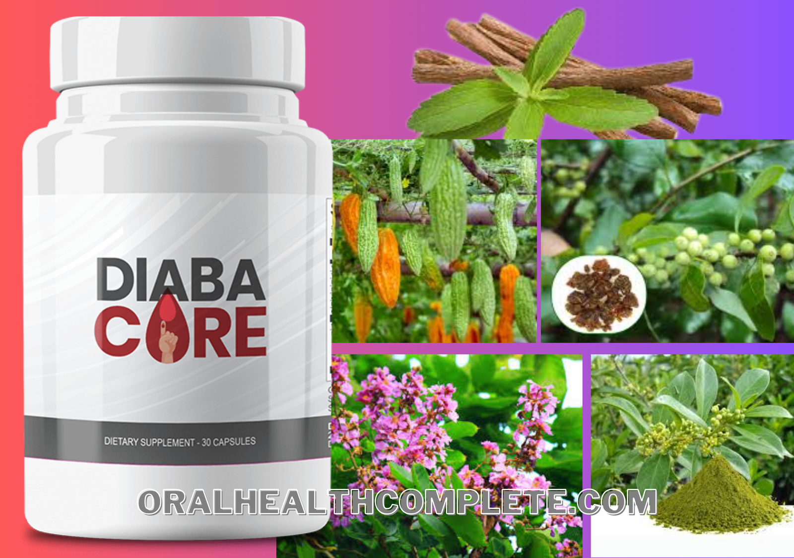 Diabacore ingredients