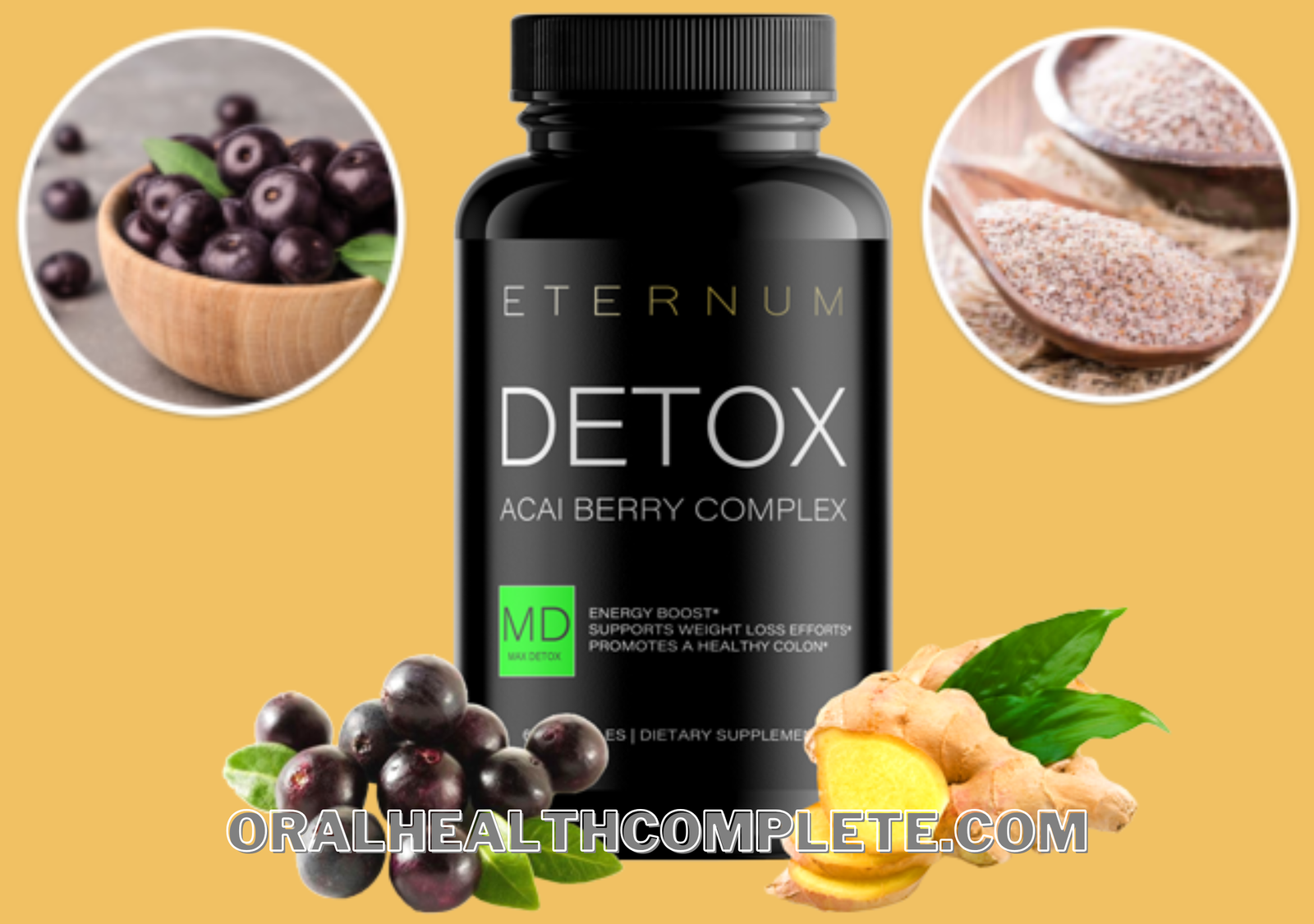 Eternum Detox Acai Berry ingredients