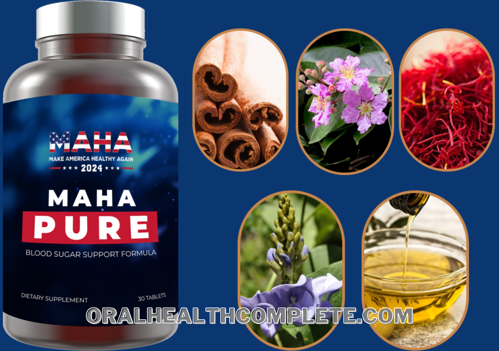 Maha Pure ingredients