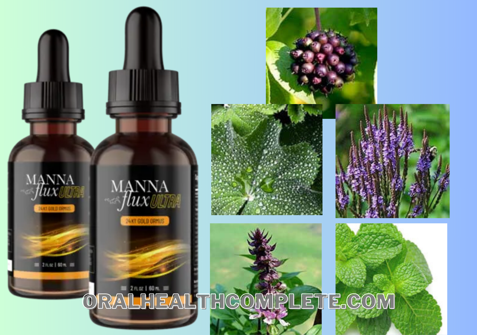 MannaFlux supplement ingredients