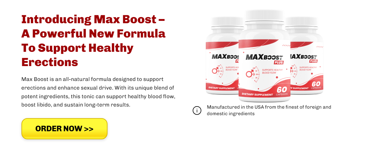 Max Boost Plus side effects