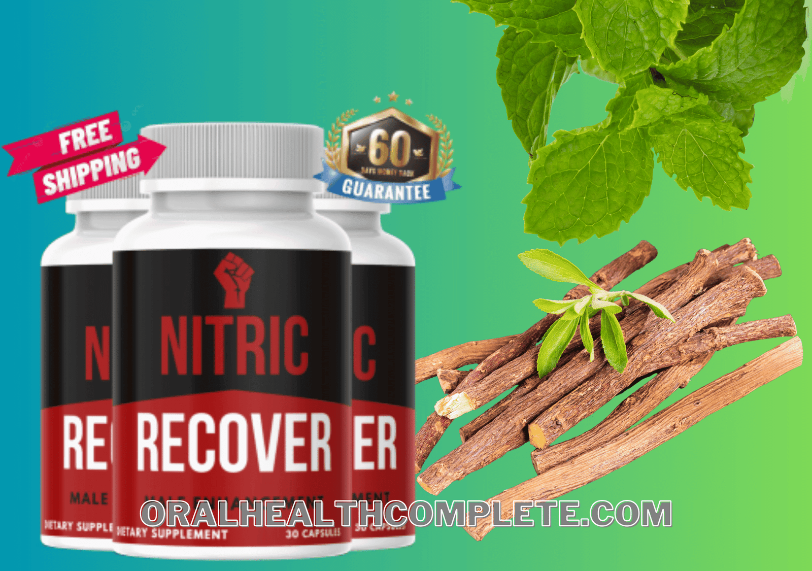 Nitric Recover ingredients