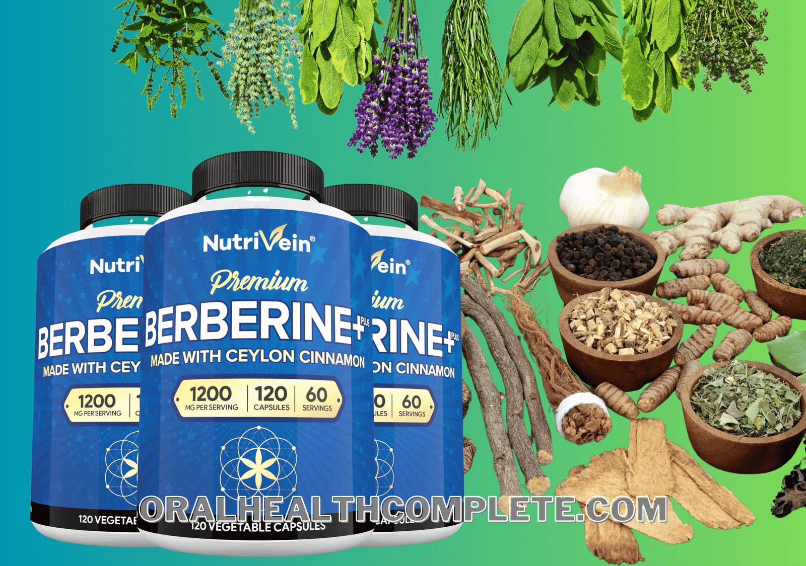 Nutrivein Berberine ingredients