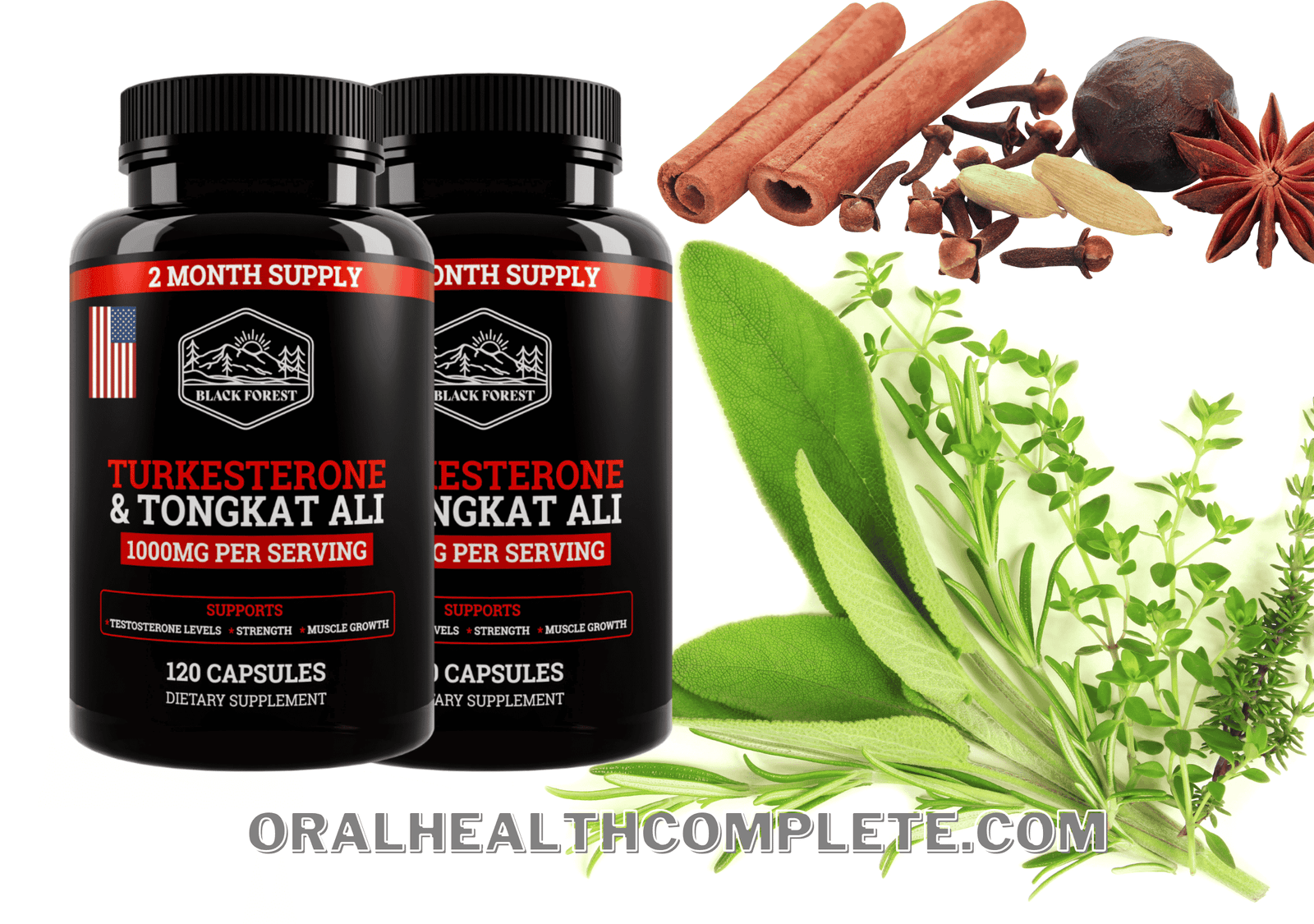 Turkesterone & Tongkat Ali Testosterone Booster