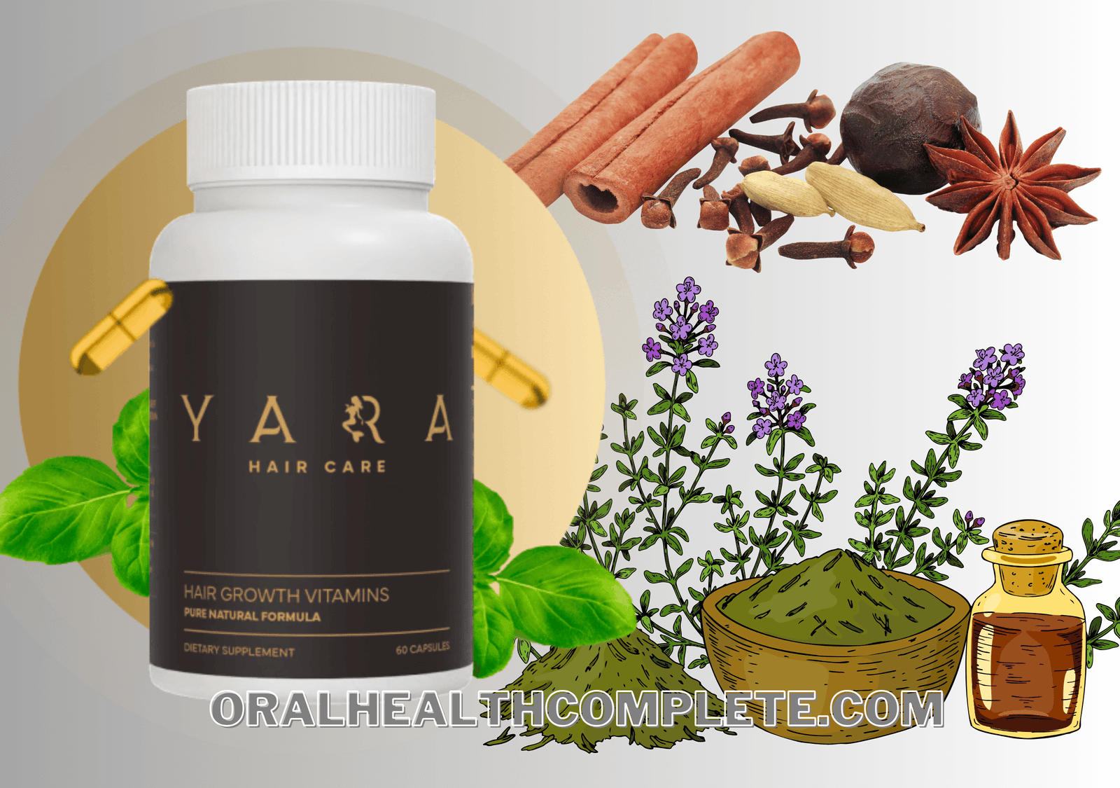 Yara Hair Growth Vitamins ingredients