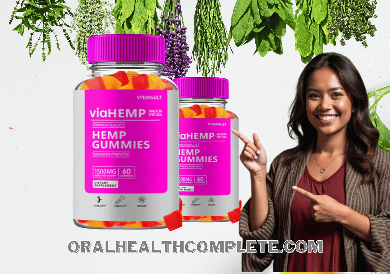 Via HEMP Gummies Ingredients